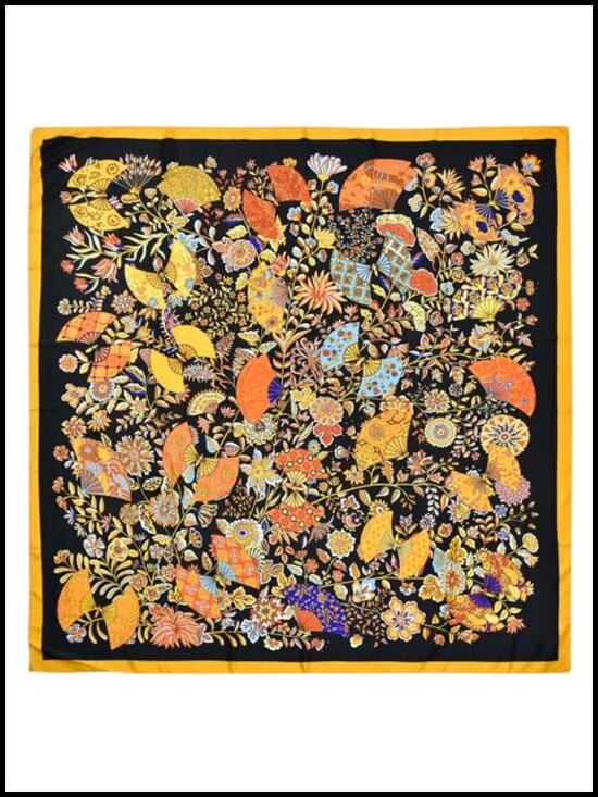 Accessories - Large Silk Satin Scarf 53 inch Square Hair Wrap Bandana Sleep Shawl